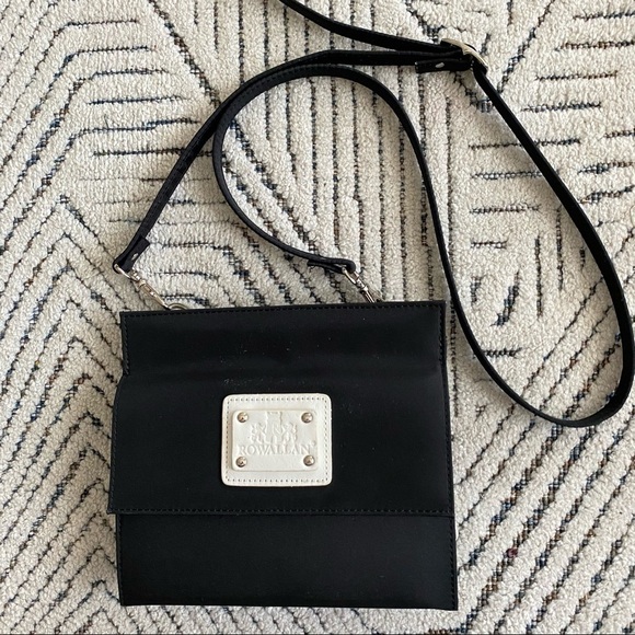 Rowallan Handbags - Rowallan Tess Travel Crossover Purse Black